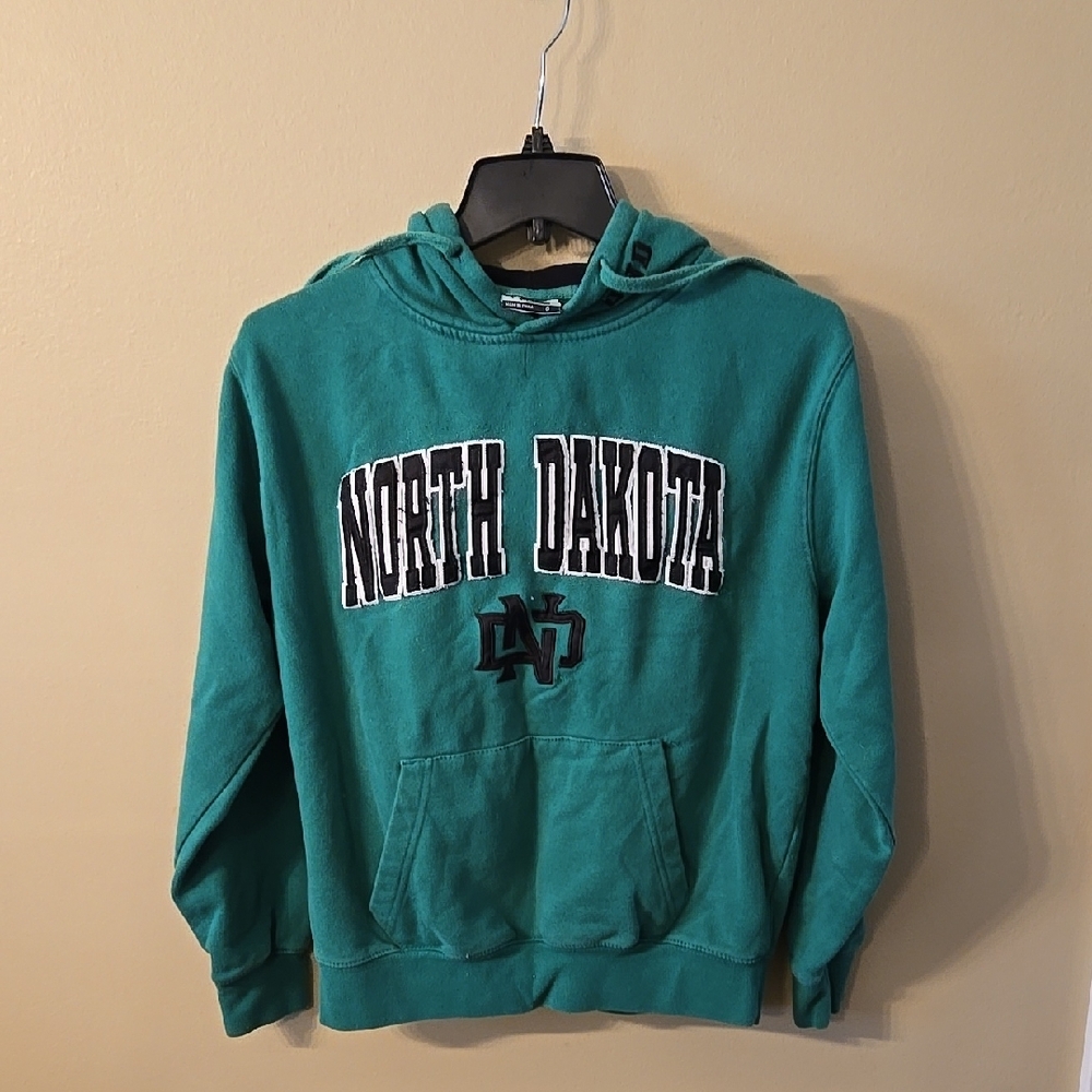 North Dakota Green Hoodie